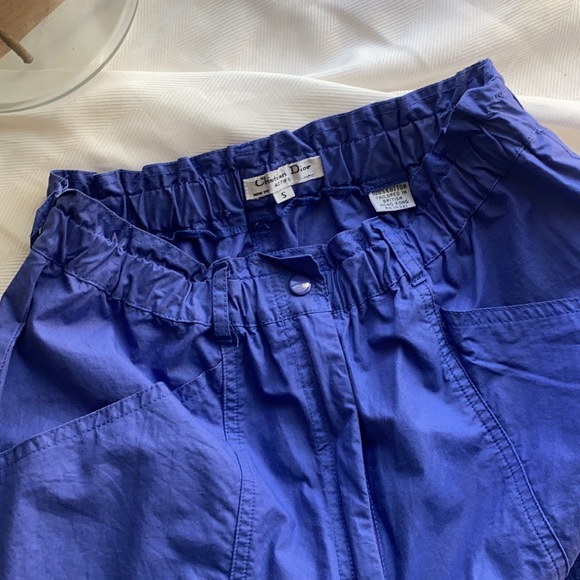 DIOR VINTAGE Actifs Paperbag Pants - Picture 4 of 8